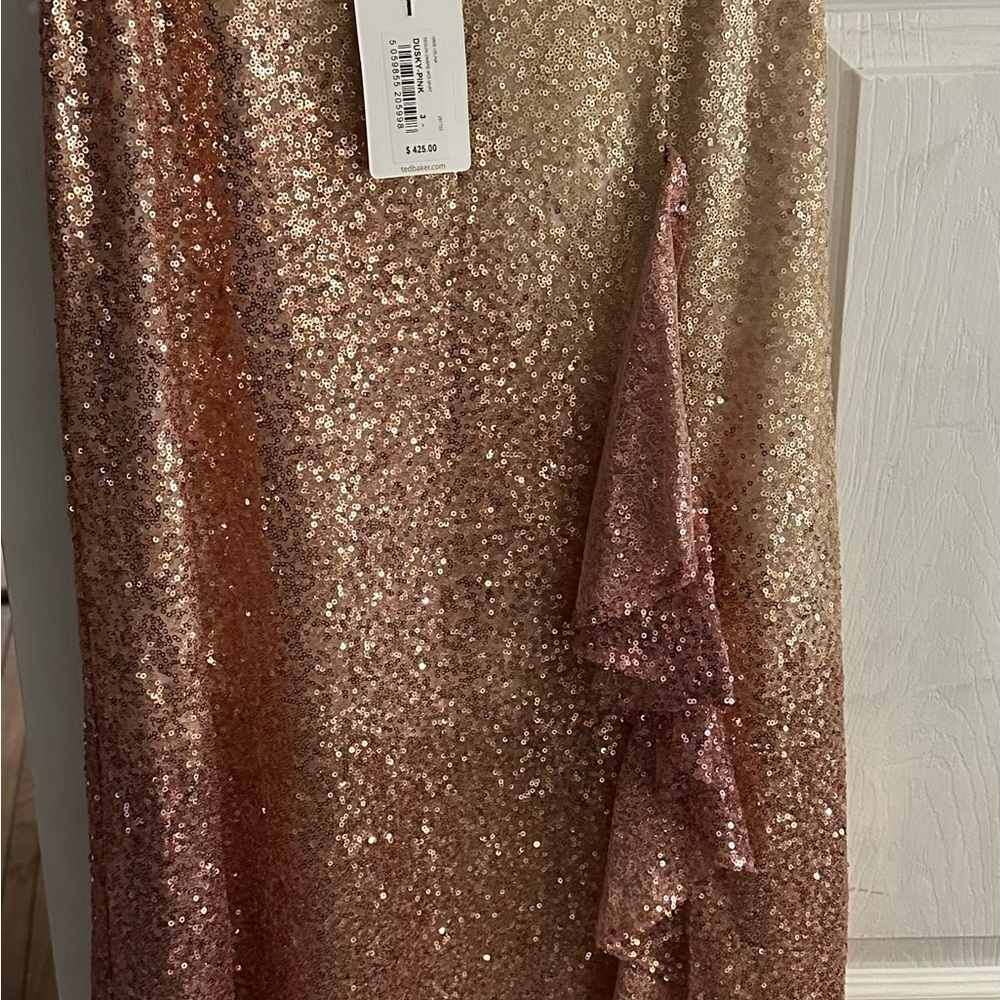 Ted Baker Dusky Pink Sequin Dress